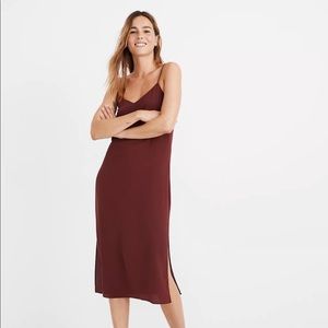 Madewell Red Slip Dress
